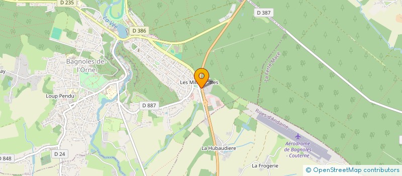 localisation de l'entreprise MONSIEUR JEAN-PIERRE LE GOFF à BAGNOLES-DE-L'ORNE-NORMANDIE