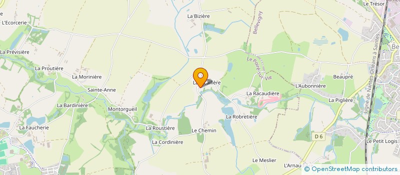 localisation de l'entreprise MONSIEUR JEAN PIERRE LE GOFF  LE POIRE-SUR-VIE