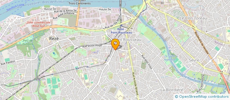 localisation de l'entreprise MONSIEUR JEAN-PIERRE LE GOUGUEC à REZE