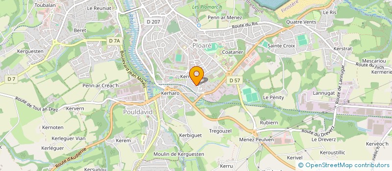 localisation de l'entreprise MONSIEUR JEAN-PIERRE LE HENAFF à DOUARNENEZ