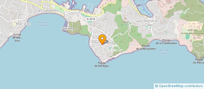 localisation de l'entreprise MONSIEUR JEAN PIERRE LE HUNSEC  SAINT-MANDRIER-SUR-MER