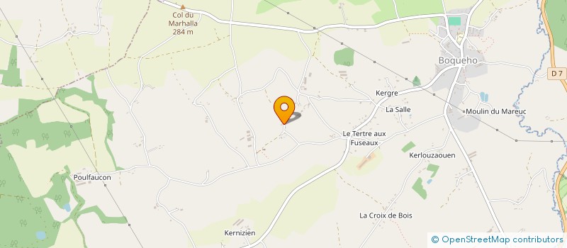 localisation de l'entreprise MONSIEUR JEAN-PIERRE LE PAPE à BOQUEHO