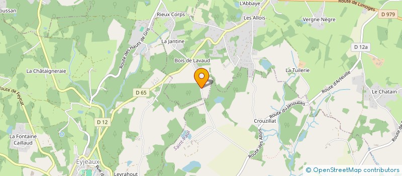 localisation de l'entreprise MONSIEUR JEAN PIERRE LEBRUN  LA GENEYTOUSE