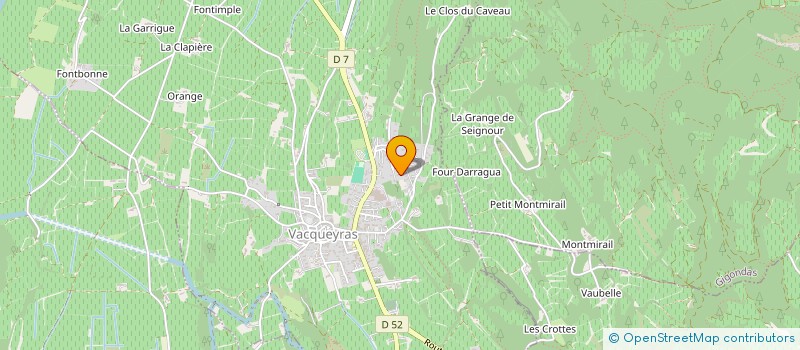 localisation de l'entreprise MONSIEUR JEAN-PIERRE LECLERCQ à VACQUEYRAS