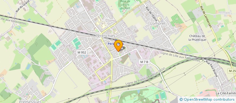 localisation de l'entreprise MONSIEUR JEAN PIERRE LECOCQ  PERENCHIES