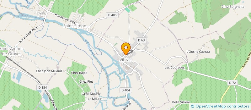localisation de l'entreprise MONSIEUR JEAN-PIERRE LECOMTE à VIBRAC