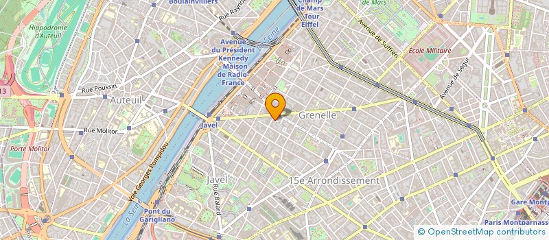 localisation de l'entreprise MONSIEUR JEAN-PIERRE LECUYER  PARIS