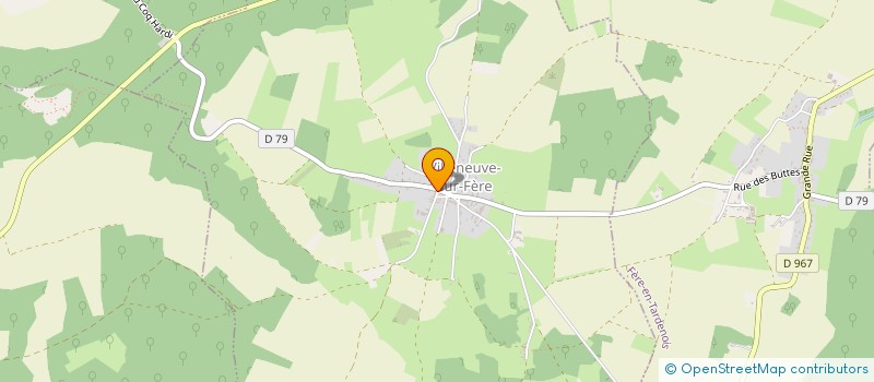 localisation de l'entreprise MONSIEUR JEAN PIERRE LEDAIN  FERE-EN-TARDENOIS