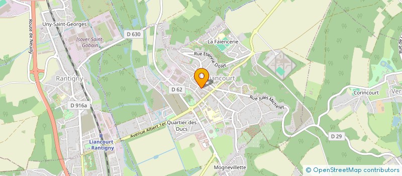 localisation de l'entreprise MONSIEUR JEAN-PIERRE LEFEBVRE à LIANCOURT