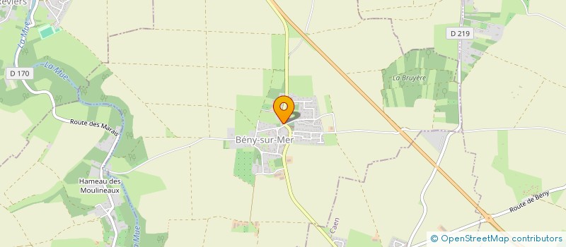 localisation de l'entreprise MONSIEUR JEAN-PIERRE LEGOUIX  BENY-SUR-MER