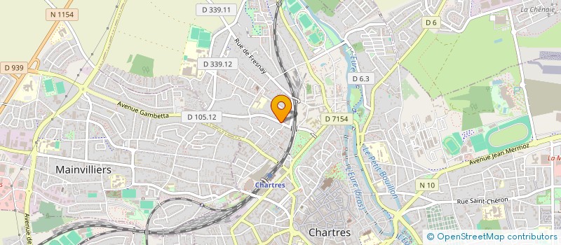 localisation de l'entreprise MONSIEUR JEAN-PIERRE LEGRAND à CHARTRES