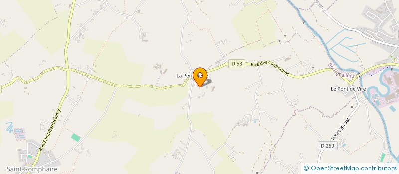 localisation de l'entreprise MONSIEUR JEAN-PIERRE LEGRAND  BOURGVALLEES