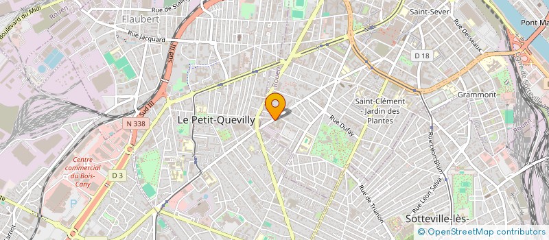 localisation de l'entreprise MONSIEUR JEAN-PIERRE LELEU  ROUEN