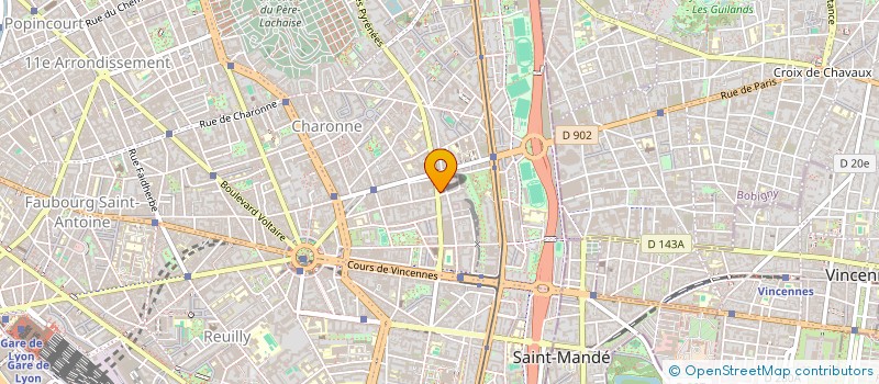 localisation de l'entreprise MONSIEUR JEAN PIERRE LEMAIRE  PARIS