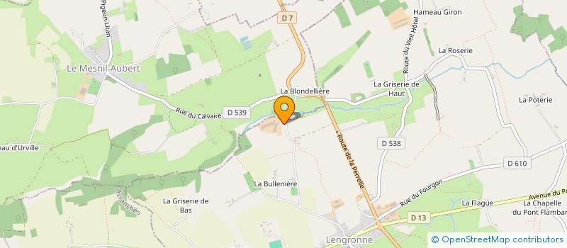 localisation de l'entreprise MONSIEUR JEAN-PIERRE LEMAITRE  LENGRONNE