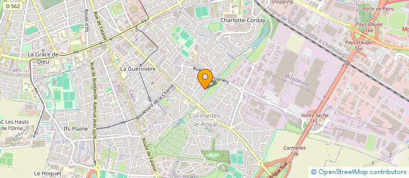 localisation de l'entreprise MONSIEUR JEAN-PIERRE LEMIERE  CORMELLES-LE-ROYAL