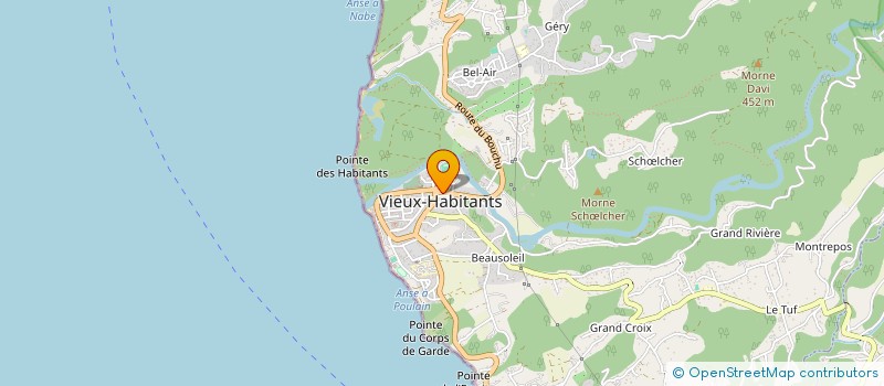 localisation de l'entreprise MONSIEUR JEAN-PIERRE LEPANTE à VIEUX-HABITANTS