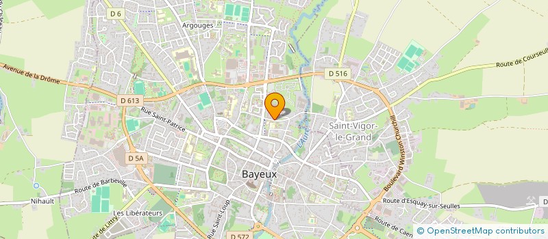localisation de l'entreprise MONSIEUR JEAN-PIERRE LEPELLETIER  BAYEUX