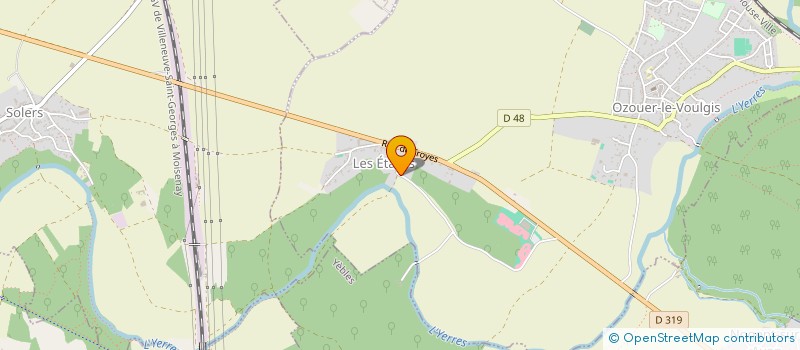 localisation de l'entreprise MONSIEUR JEAN-PIERRE LEPERS  OZOUER-LE-VOULGIS