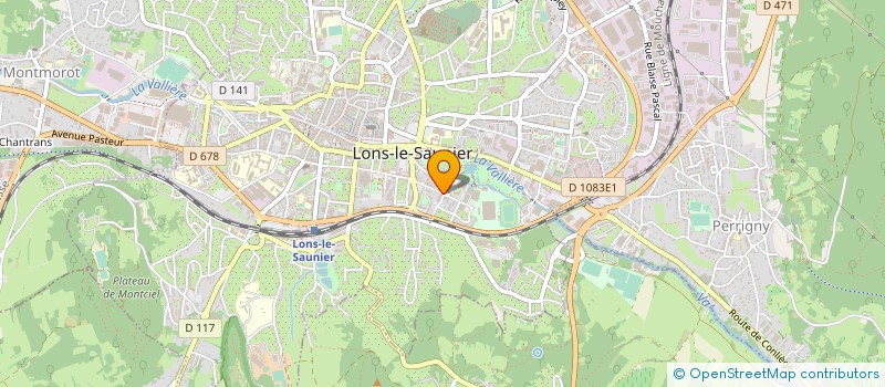 localisation de l'entreprise MONSIEUR JEAN-PIERRE LEPOIVRE à LONS-LE-SAUNIER