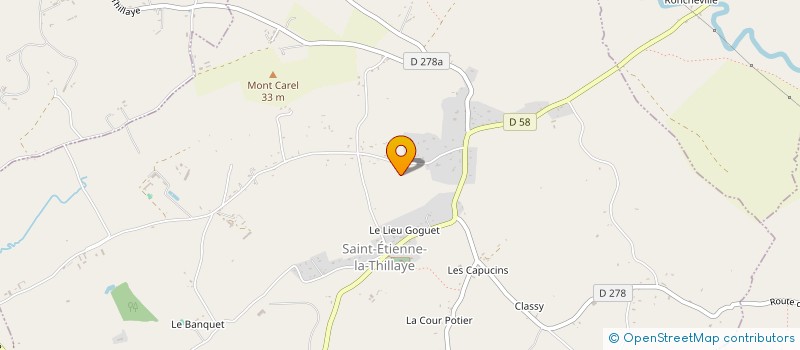 localisation de l'entreprise MONSIEUR JEAN-PIERRE LERENDU à SAINT-ETIENNE-LA-THILLAYE