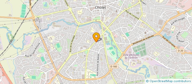 localisation de l'entreprise MONSIEUR JEAN-PIERRE LEROUX à CHOLET