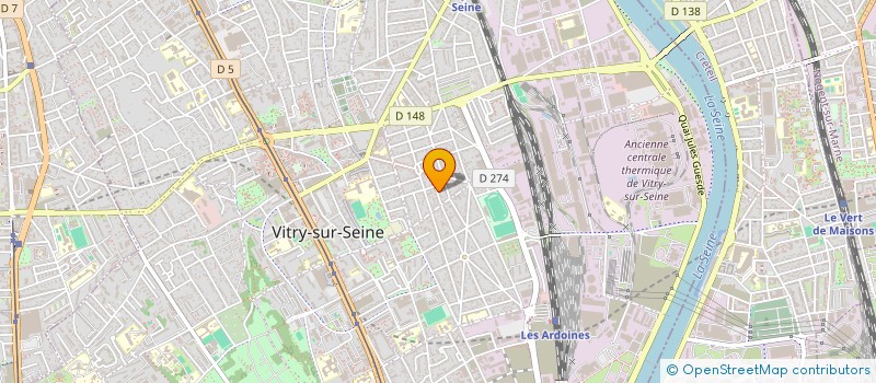 localisation de l'entreprise MONSIEUR JEAN-PIERRE LEROY à VITRY-SUR-SEINE