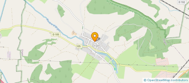 localisation de l'entreprise MONSIEUR JEAN-PIERRE LESAGE à ORGES