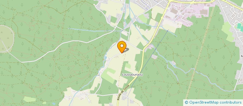 localisation de l'entreprise MONSIEUR JEAN-PIERRE LESBATS  SOUSTONS