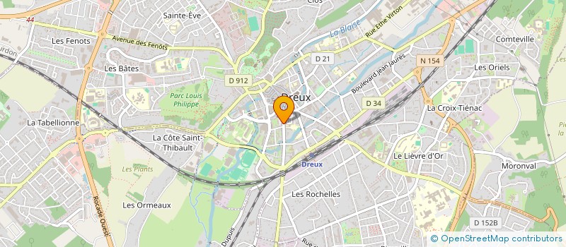localisation de l'entreprise MONSIEUR JEAN-PIERRE LETADIC à DREUX
