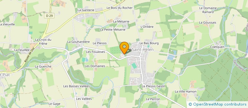 localisation de l'entreprise MONSIEUR JEAN-PIERRE LETELLIER à SAINT-HELEN