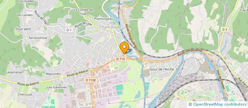 localisation de l'entreprise MONSIEUR JEAN-PIERRE LEVIT à CHANCELADE