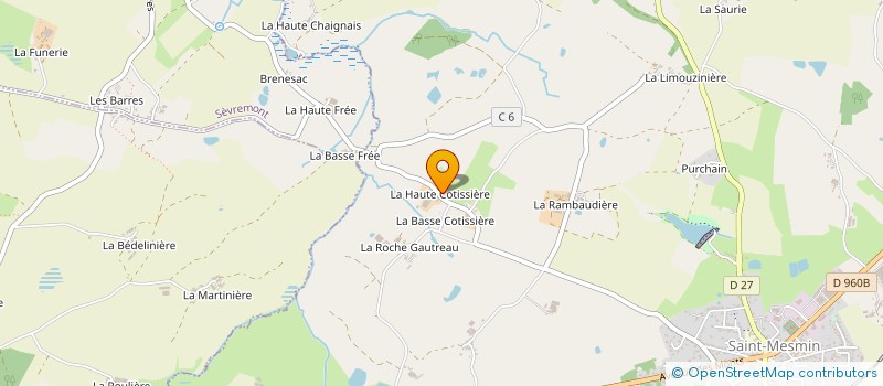 localisation de l'entreprise MONSIEUR JEAN-PIERRE LIAIGRE  SAINT-MESMIN
