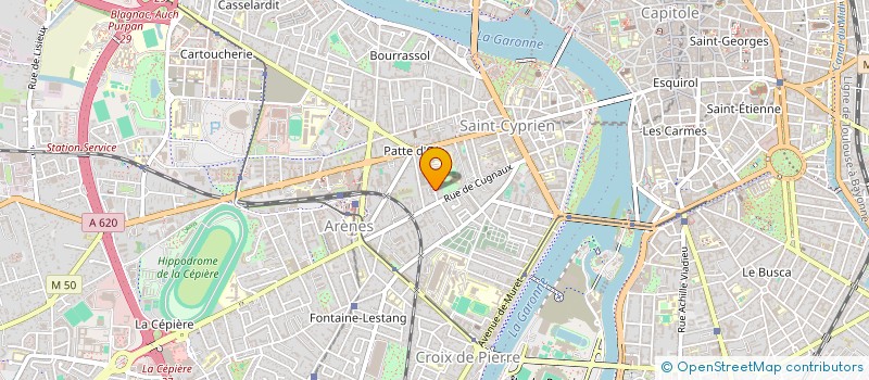 localisation de l'entreprise MONSIEUR JEAN-PIERRE LIAUTAUD à TOULOUSE