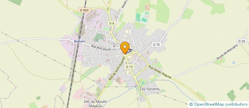 localisation de l'entreprise MONSIEUR JEAN-PIERRE LIMAGE  BOHAIN-EN-VERMANDOIS