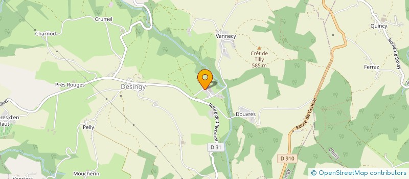 localisation de l'entreprise MONSIEUR JEAN-PIERRE LIODENOT  CHILLY