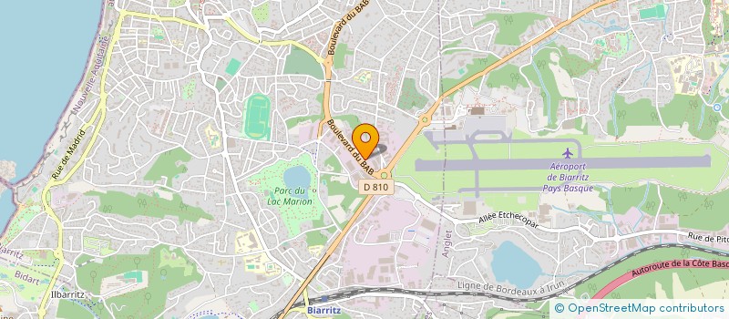 localisation de l'entreprise MONSIEUR JEAN PIERRE LIOGIER à BIARRITZ