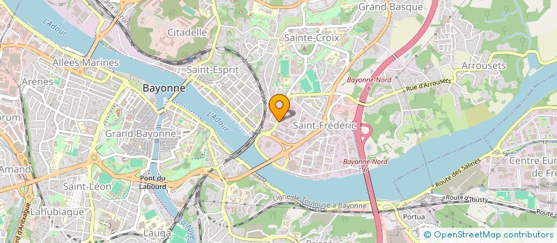 localisation de l'entreprise MONSIEUR JEAN-PIERRE LISSALT à BAYONNE