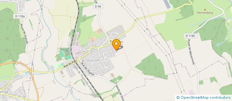 localisation de l'entreprise MONSIEUR JEAN-PIERRE LOBSTEIN  DISTROFF