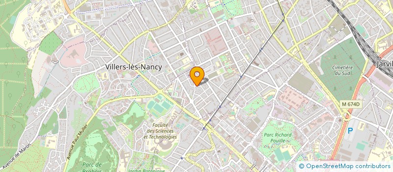 localisation de l'entreprise MONSIEUR JEAN PIERRE LORRAIN  NANCY