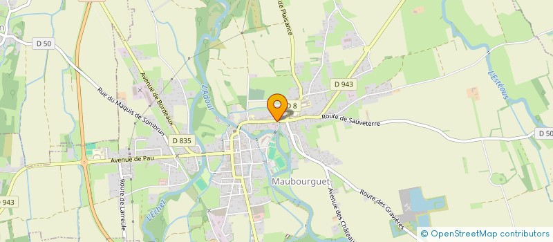 localisation de l'entreprise MONSIEUR JEAN-PIERRE LOVATO  MAUBOURGUET