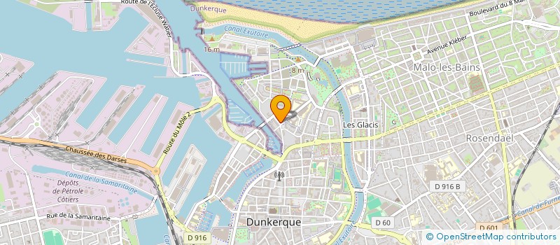 localisation de l'entreprise MONSIEUR JEAN-PIERRE LUCAS à DUNKERQUE