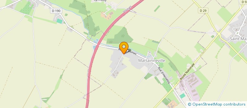 localisation de l'entreprise MONSIEUR JEAN-PIERRE MABILLE  MARTAINNEVILLE