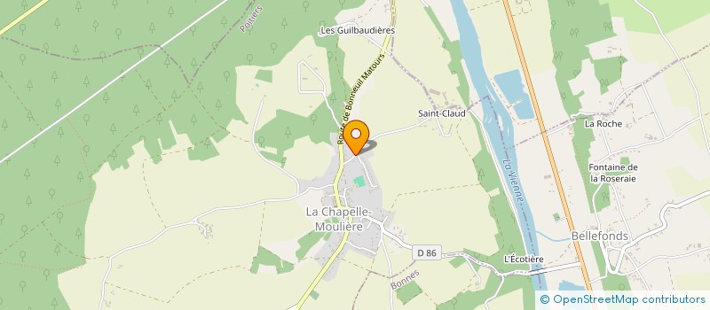 localisation de l'entreprise MONSIEUR JEAN-PIERRE MAGNANT à BONNEUIL-MATOURS