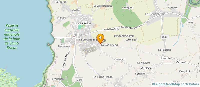 localisation de l'entreprise MONSIEUR JEAN PIERRE MAHE à QUESSOY