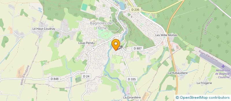localisation de l'entreprise MONSIEUR JEAN-PIERRE MAIGNAN à BAGNOLES-DE-L'ORNE-NORMANDIE