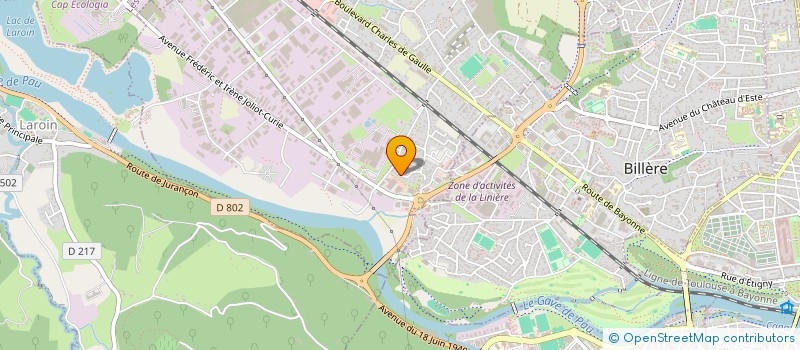 localisation de l'entreprise MONSIEUR JEAN-PIERRE MAITRE  LONS