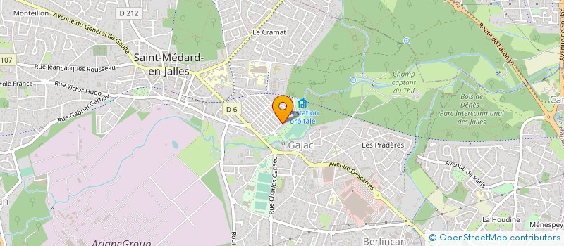 localisation de l'entreprise MONSIEUR JEAN-PIERRE MALARET à SAINT-MEDARD-EN-JALLES