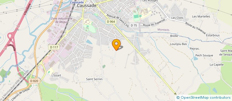 localisation de l'entreprise MONSIEUR JEAN-PIERRE MALBY  SAINT-CIRQ