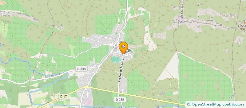 localisation de l'entreprise MONSIEUR JEAN PIERRE MALES  AUREILLE